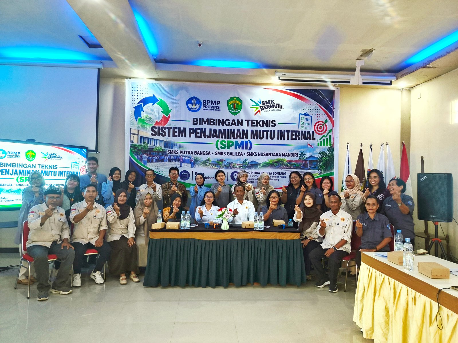 SMKS PUTRA BANGSA BONTANG GELAR BIMTEK PELATIHAN SISTEM PENJAMINAN MUTU INTERNAL