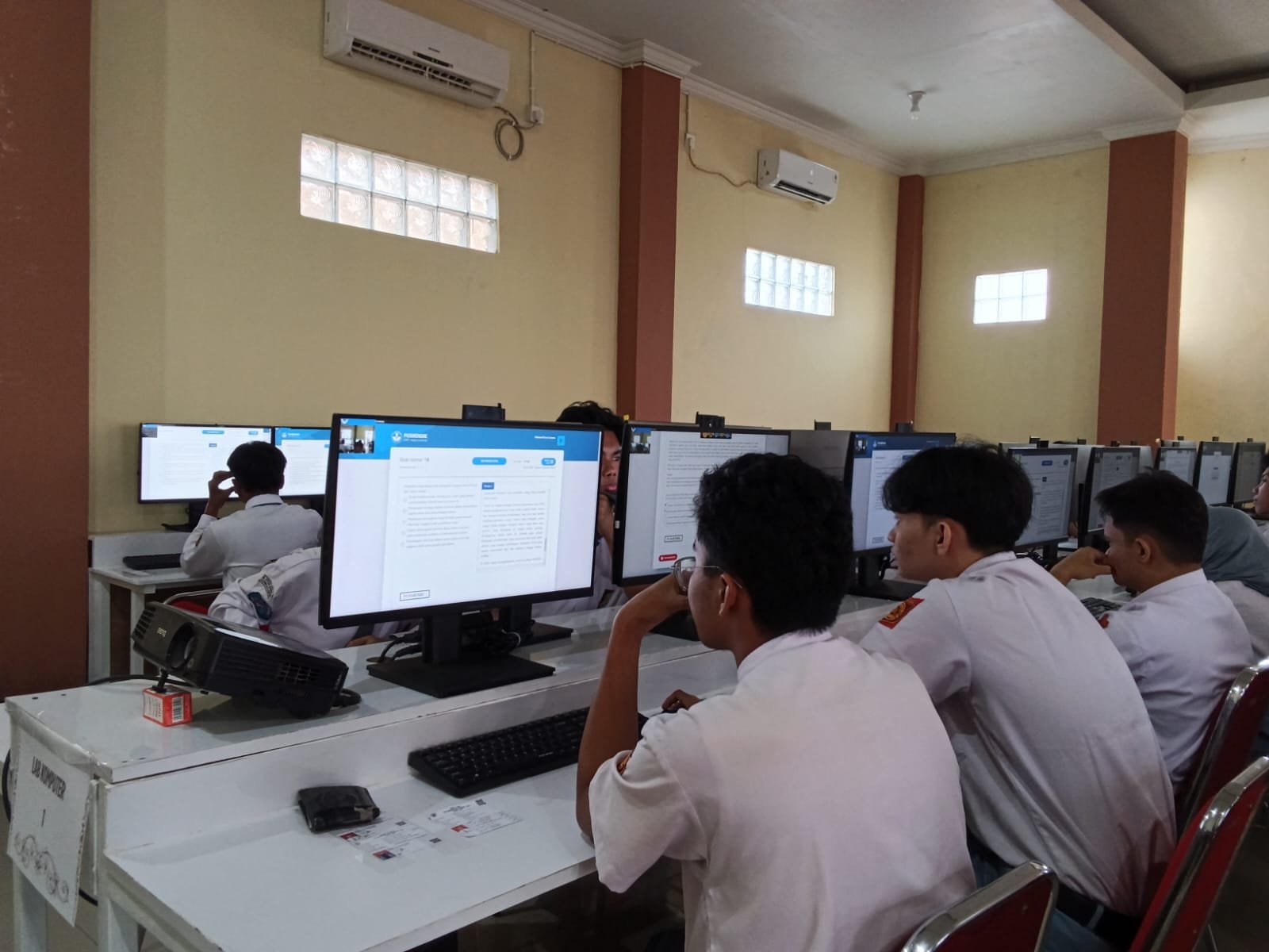 SMKS PUTRA BANGSA BONTANG LAKSANAKAN TES KEMAMPUAN AKADEMIK (TKA) 2026